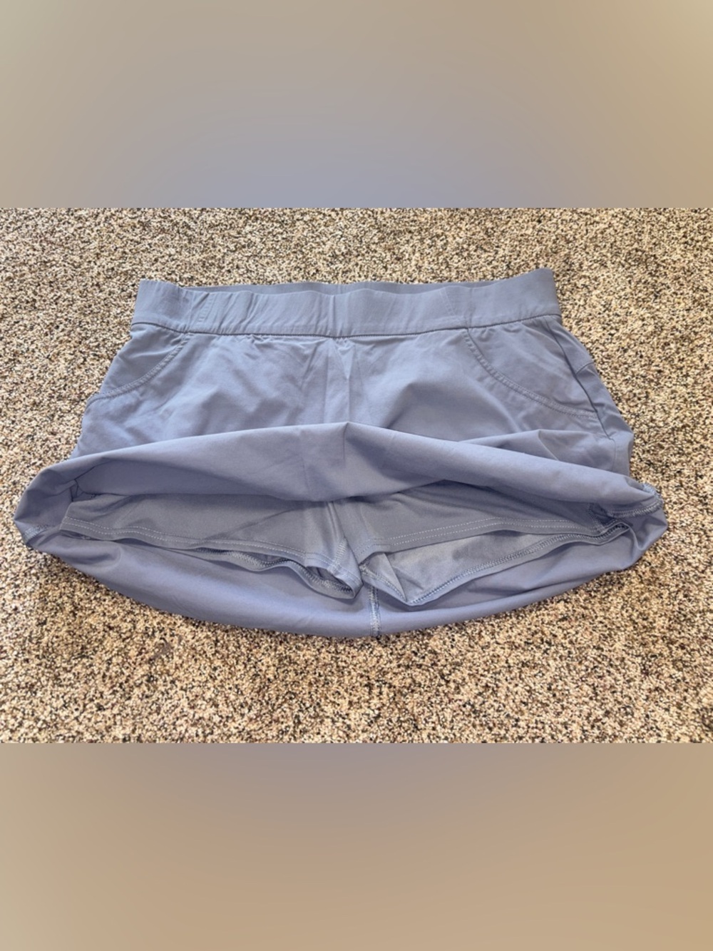 Columbia Anytime Casual Skort Women's XL Purple/Gray Mid Length Omni-Shield